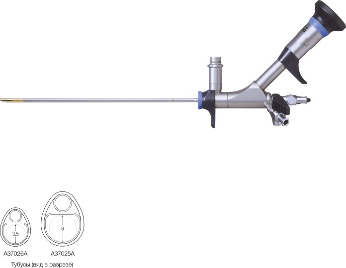 Тонкий компактный цистоскоп